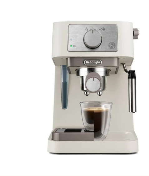 Delonghi EC260.CR Stilosa Traditional Barista Pump Manual Espresso Coffee Machine Cream